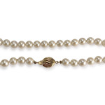 Collier d'occasion or 750 jaune perles de culture - vue 3