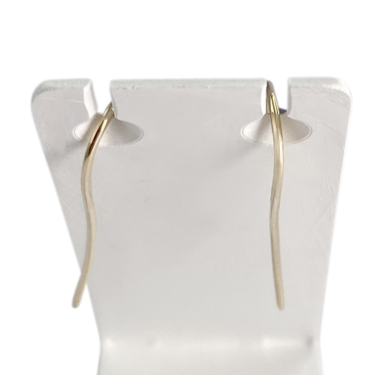 Boucles d'oreilles d'occasion  or 375 2 tons perles de Tahiti diamants - vue 3