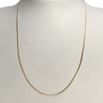 Pre-owned 750 yellow gold English chain necklace - view 2