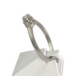 Solitaire d'occasion or 750 jaune diamant - vue 2