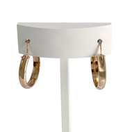 Tweedehands 750 geelgouden oorbellen