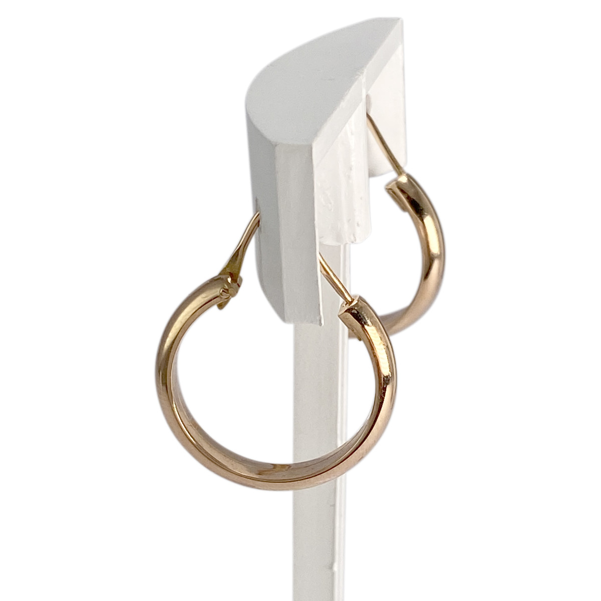 Créoles d'occasion goud 750 jaune - bekijk 2