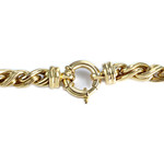 Collier d'occasion or 750 jaune maille fantaisie 50 cm - vue 3