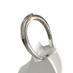 Bague d'occasion 2 ors 375 diamants - vue 2