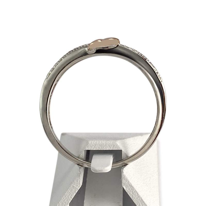 Bague d'occasion 2 ors 375 diamants - vue 3