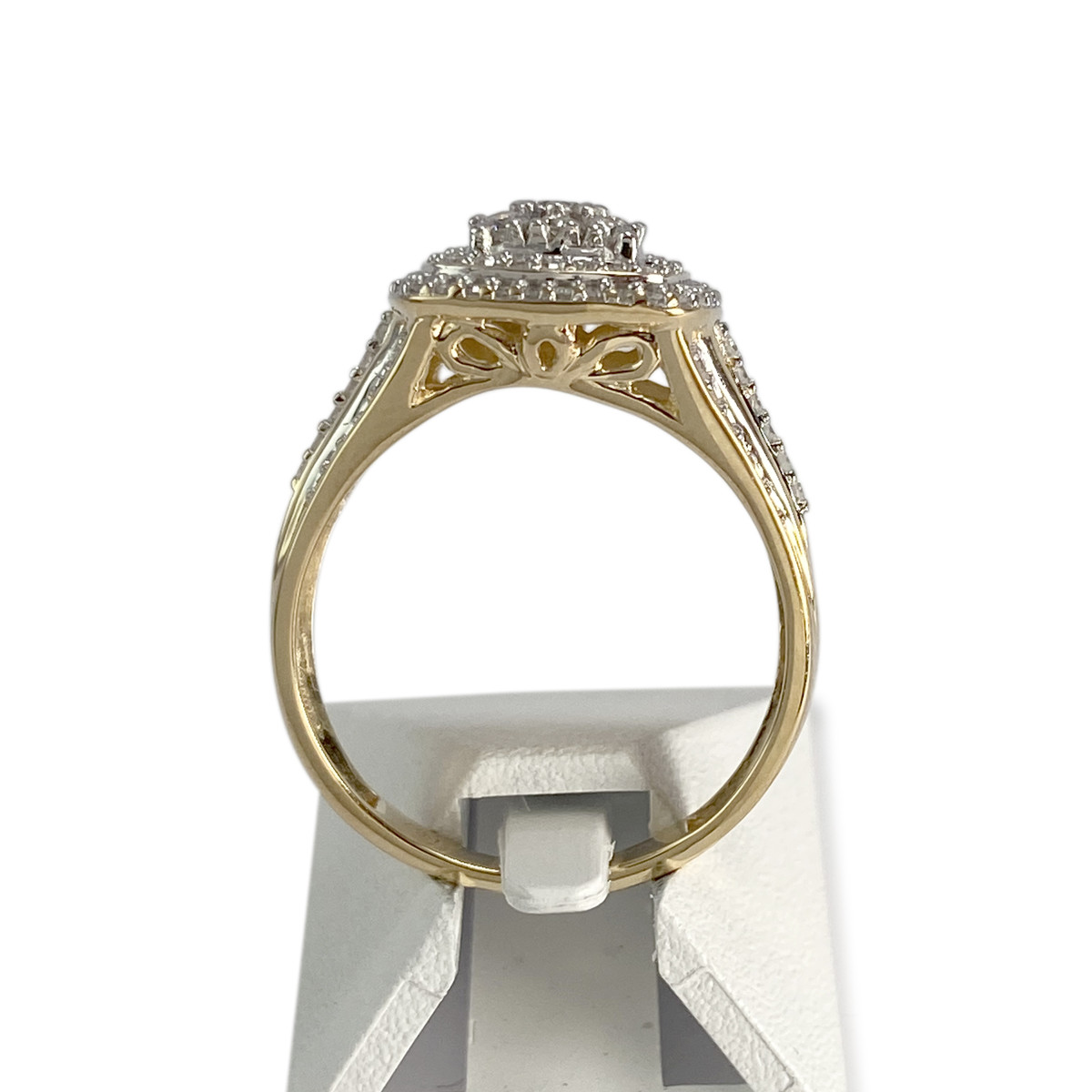 Bague d'occasion 2 tons 750 diamants - vue 3