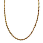 Collier d'occasion or 750 jaune maille fantaisie - vue 1