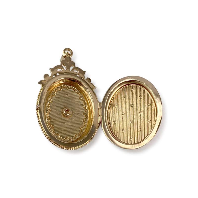 Pendentif d'occasion or 750 jaune perle de culture - vue 3