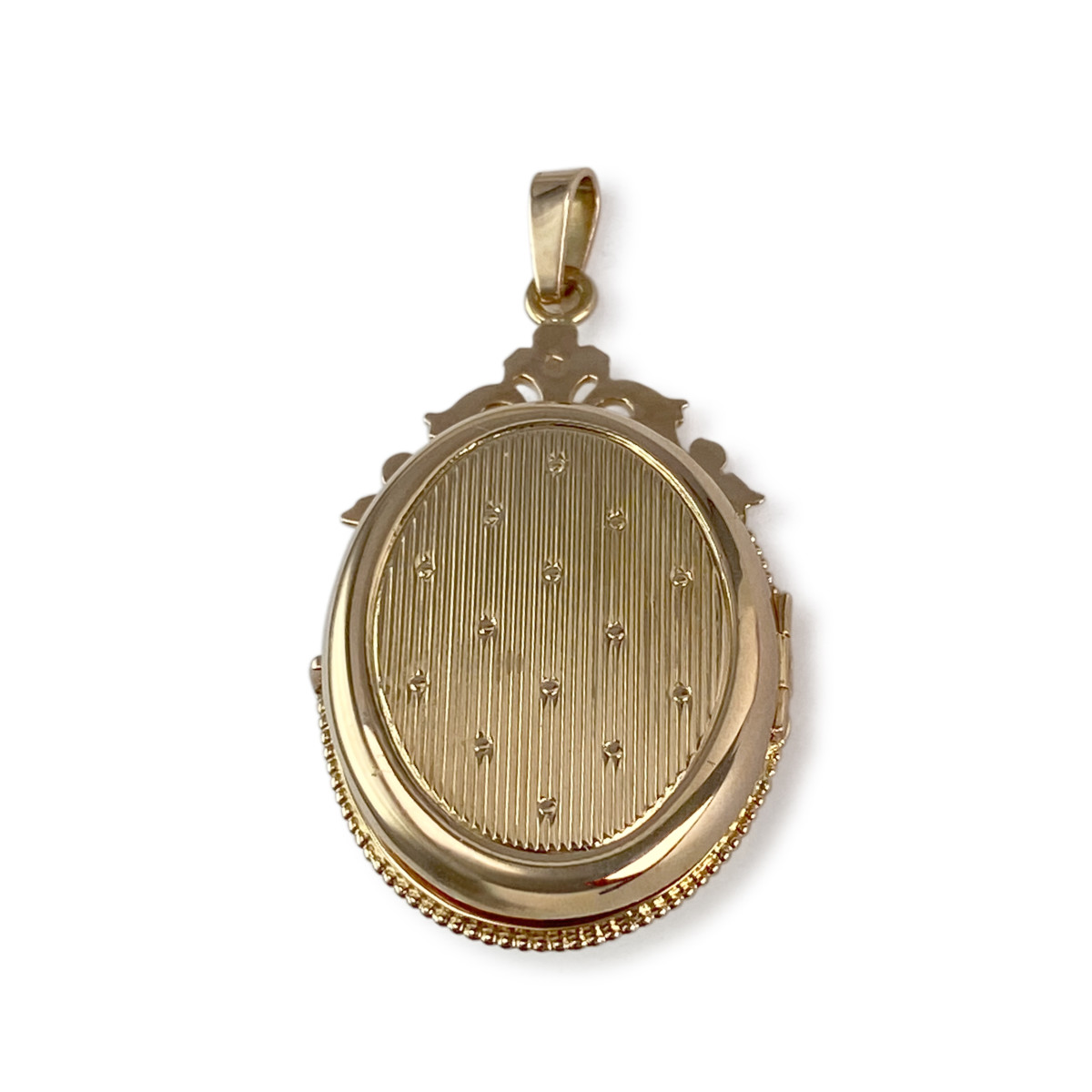 Pendentif d'occasion or 750 jaune perle de culture - vue 4
