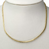 Secondhand necklace in 750 yellow gold - vue V2