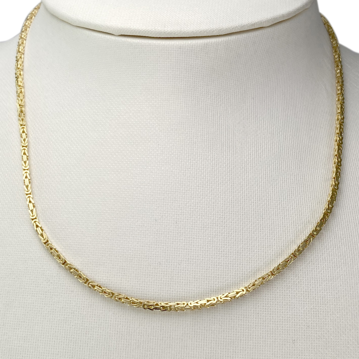 Secondhand necklace in 750 yellow gold - view 2