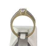 Bague d'occasion or 585 jaunezirconias - vue 3