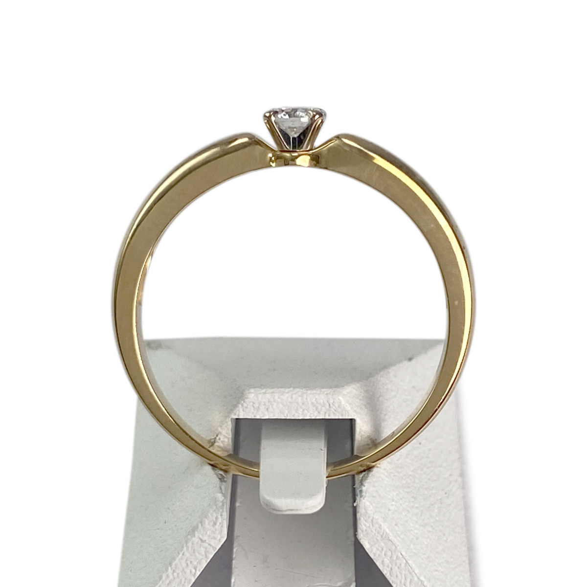 Bague d'occasion  or 750 diamant - vue 3