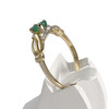 Bague d'occasion 2 tons 750 émeraude - vue V2