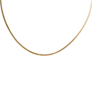 Tweedehands gouden ketting 750 geel gaas forcat