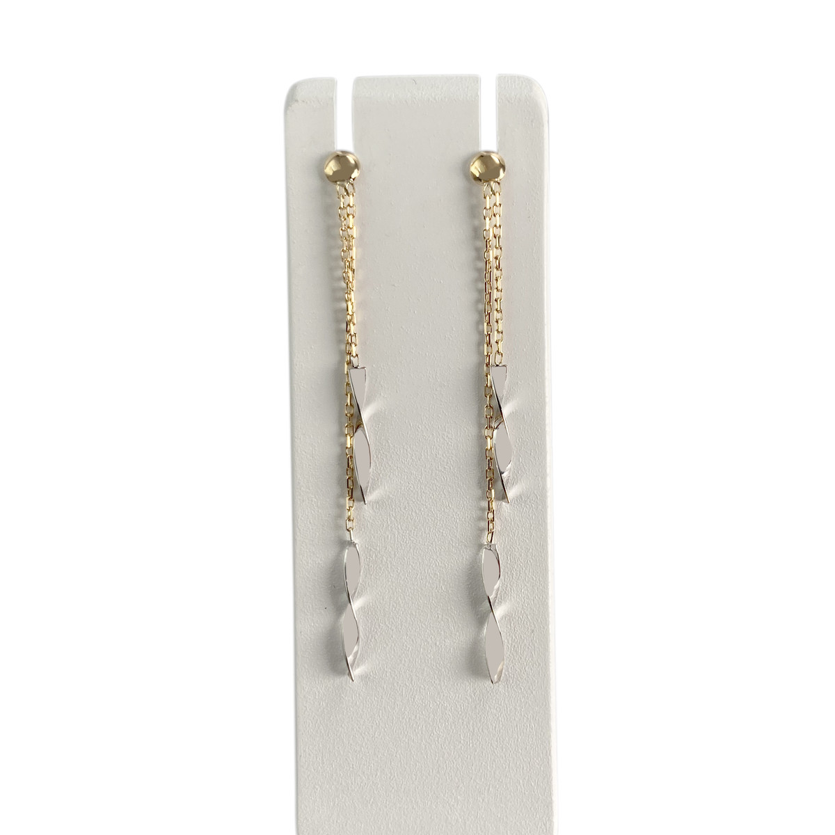 Boucles d'oreilles d'occasion 2 ors 750