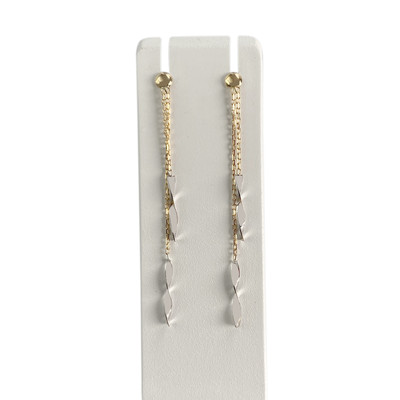 Boucles d'oreilles d'occasion 2 ors 750