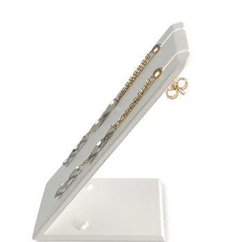 Tweedehands oorbellen 2 goud 750