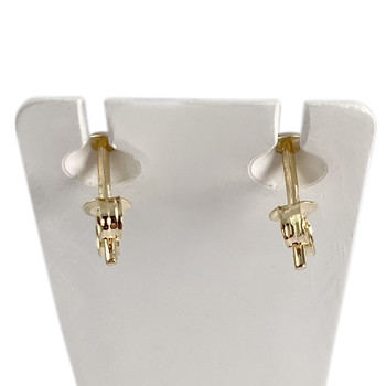 Tweedehands oorbellen 2 goud 750