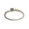 Bague MAUBOUSSIN d'occasion 2 ors 750 saphir rose - vue V1