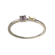 Bague MAUBOUSSIN d'occasion 2 ors 750 saphir rose