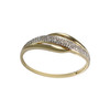 Bague d'occasion 2 tons 750 diamants - vue V1