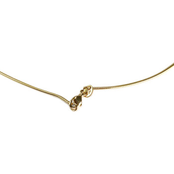 Collier d'occasion or 750 jaune maille omega diamant
