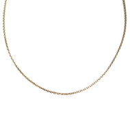 Second-hand chain 750 yellow gold forcat link