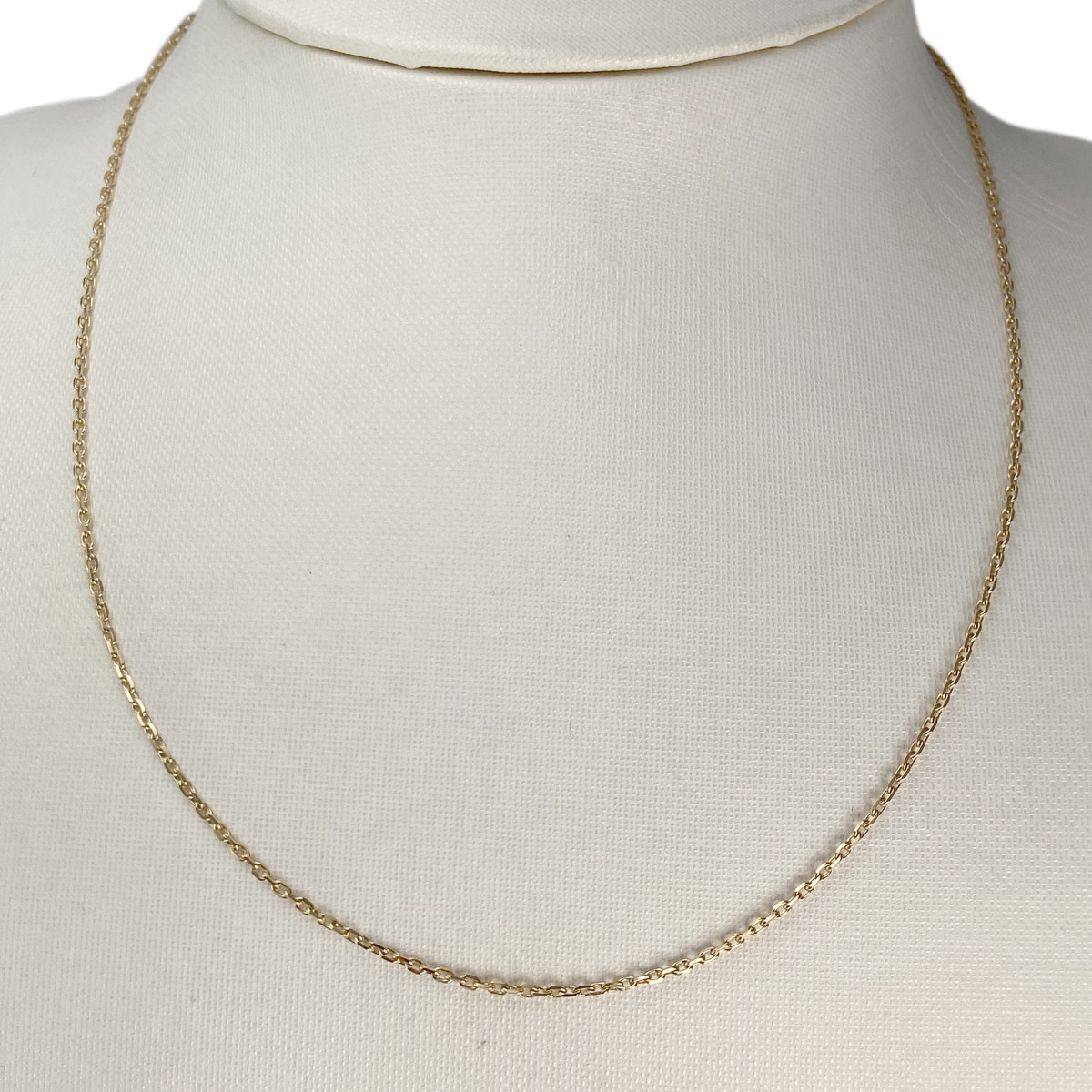 Second hand gold chain 750 yellow mesh forcat - view 2