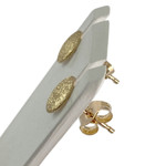 Boucles d'oreilles d'occasion or 750 jaune - vue 2
