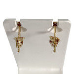 Boucles d'oreilles d'occasion or 750 jaune - vue 3