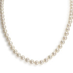 Collier d'occasion or 750 jaune perle de culture de chine - vue 1