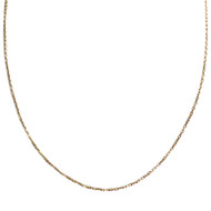 Tweedehands gouden ketting 750 geel gaas forcat