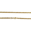 Collier d'occasion or 375 jaune maille torsadée - vue V3