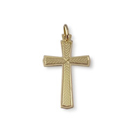 Croix d'occasion or 750 jaune