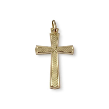 Croix d'occasion or 750 jaune