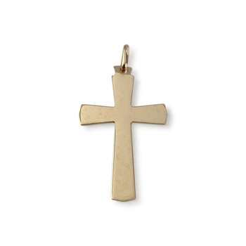 Croix d'occasion or 750 jaune