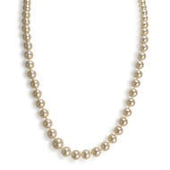 Collier d'occasion or 750 blanc diamant perle de culture du japon