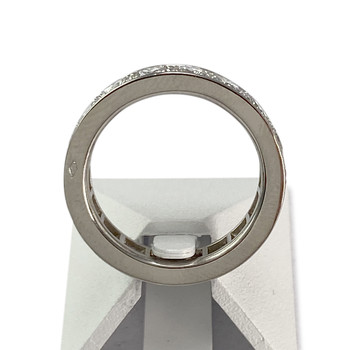 Bague d'occasion or 750 blanc diamants