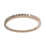Bague MARC ORIAN d'occasion or 375 rose diamants - vue 1