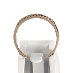 Bague MARC ORIAN d'occasion or 375 rose diamants - vue 3