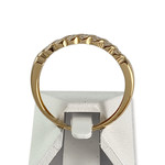 Bague d'occasion or 750 jaune diamants - vue 3