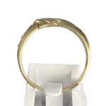 Bague d'occasion 2 ors 750 zirconias - vue 3