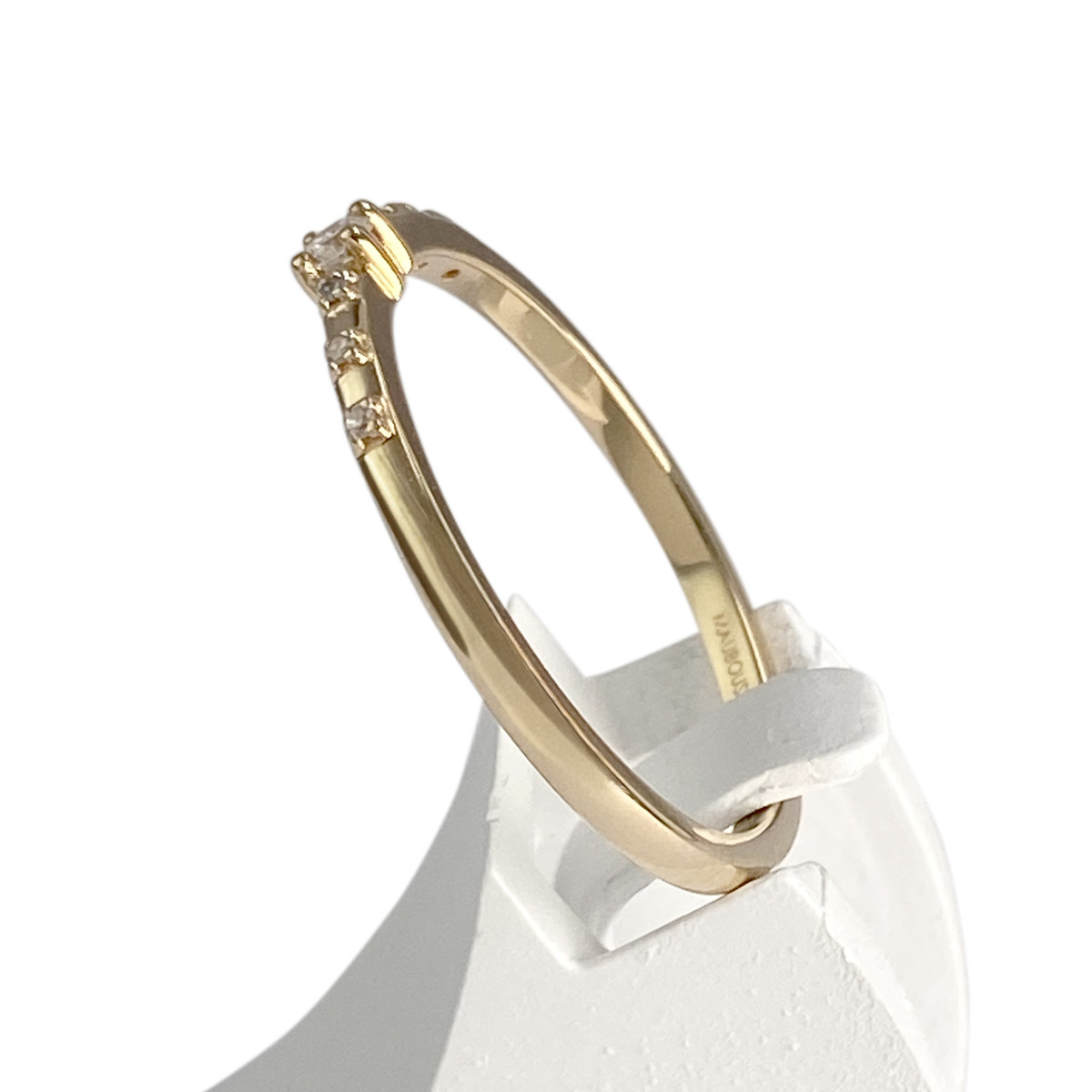 Bague MAUBOUSSIN d'occasion or 750 jaune diamants - vue 2