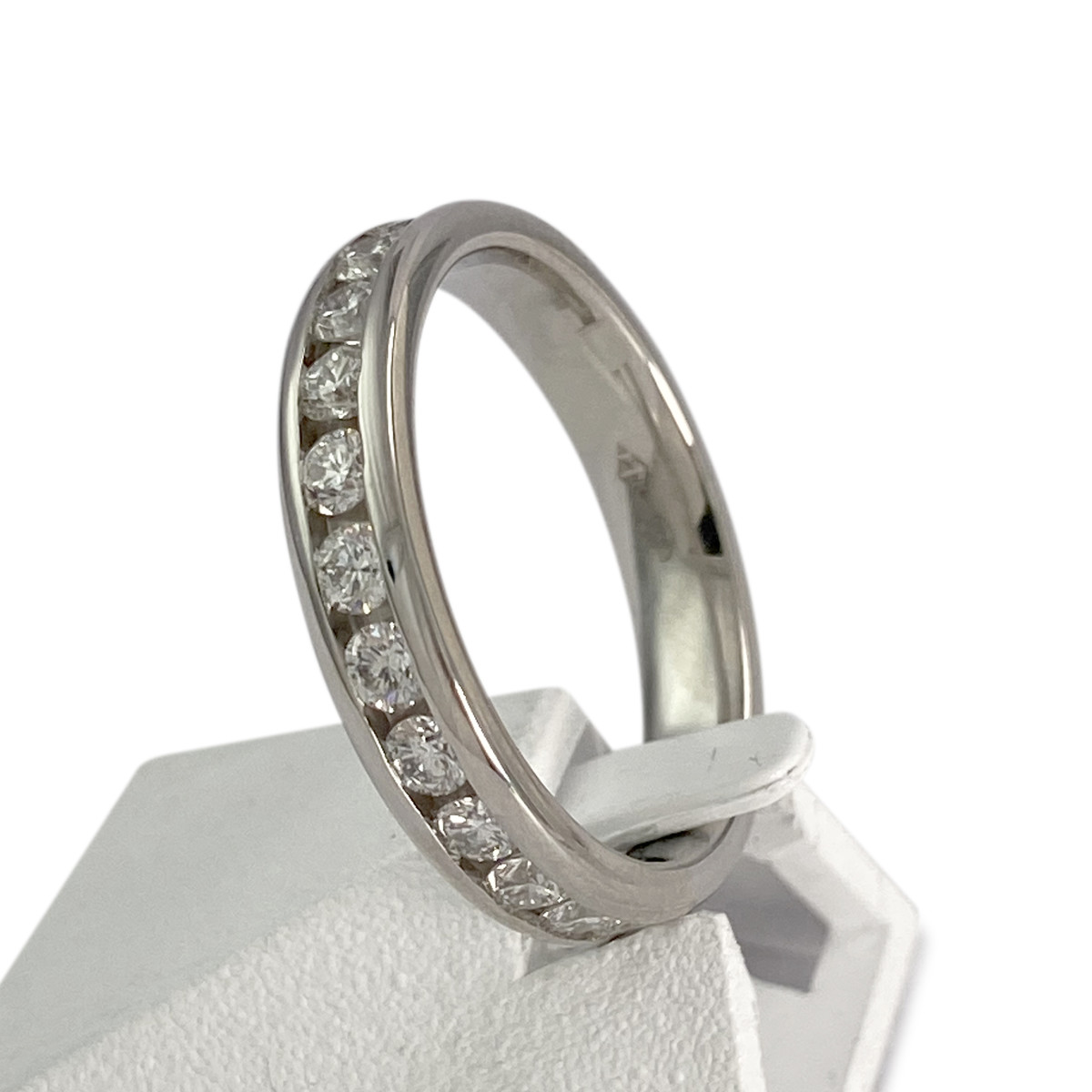 Bague d'occasion VAN BRILL or 750 blanc diamants - vue 2