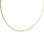 Chaîne d'occasion or 750 jaune maille fantaisie - vue 1