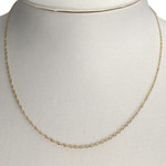 Chaîne d'occasion or 750 jaune maille fantaisie - vue 2