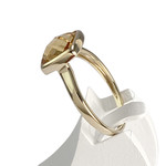 Bague d'occasion or 375 jaune citrine - vue 2