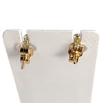 Boucles d'oreilles d'occasion or 750 jaune - vue 3
