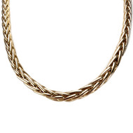 Collier d'occasion or 750 jaune maille palmier